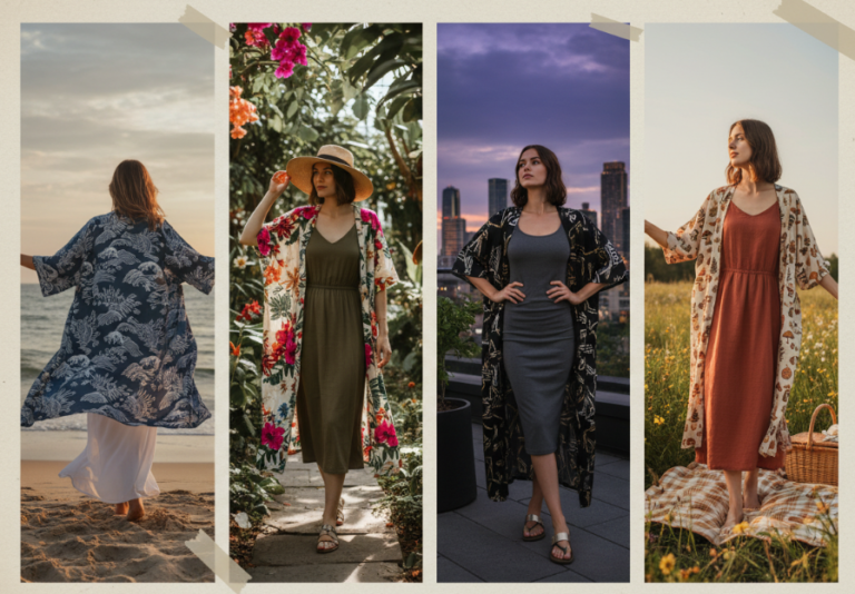 Kimono Style Cardigan