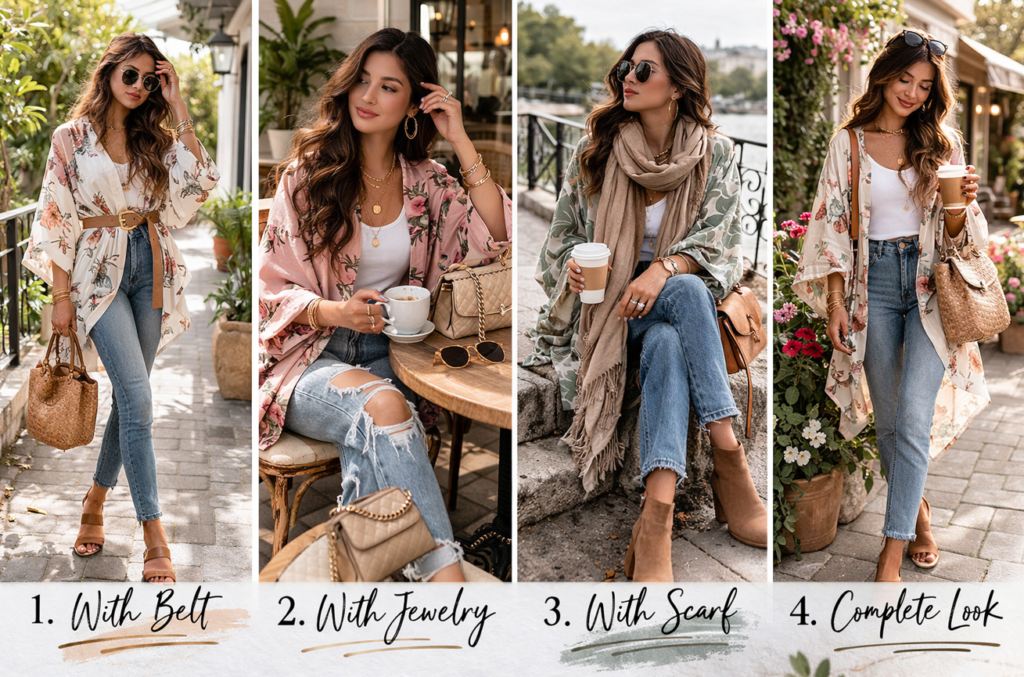 Kimono Cardigan Styling