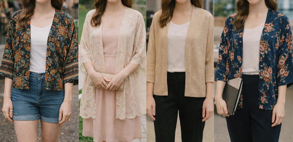 Casual, Formal & Official Kimono Cardigans