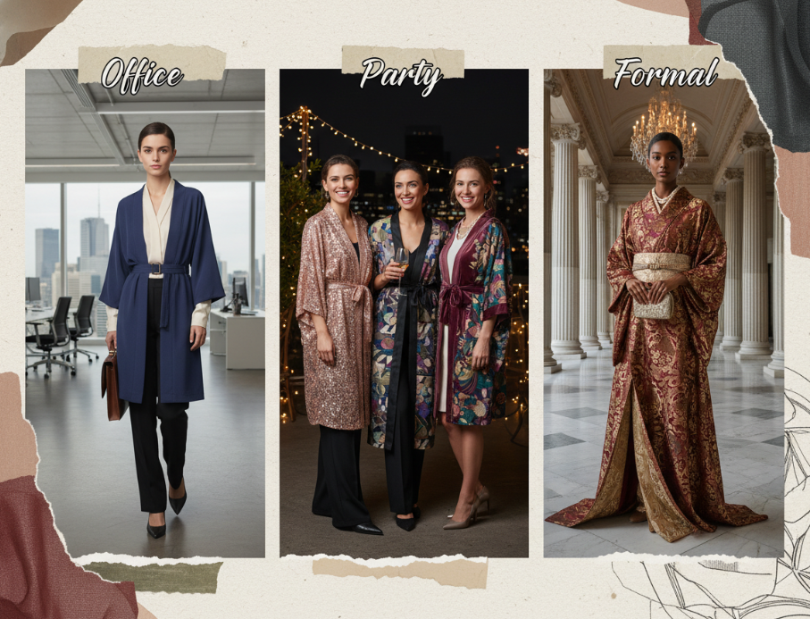 Kimono Cardigans for Formal wear