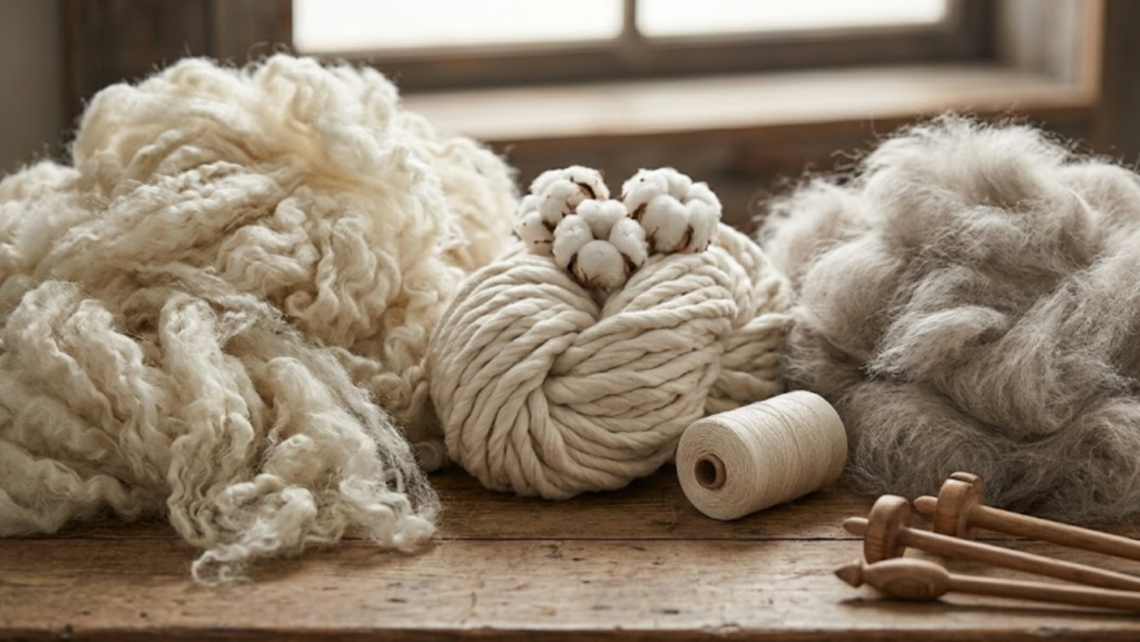 Merino Wool, Cotton, Cashmere For Turtleneck Sweaters