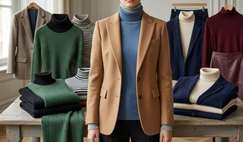 Layring a Turtleneck Sweaters 