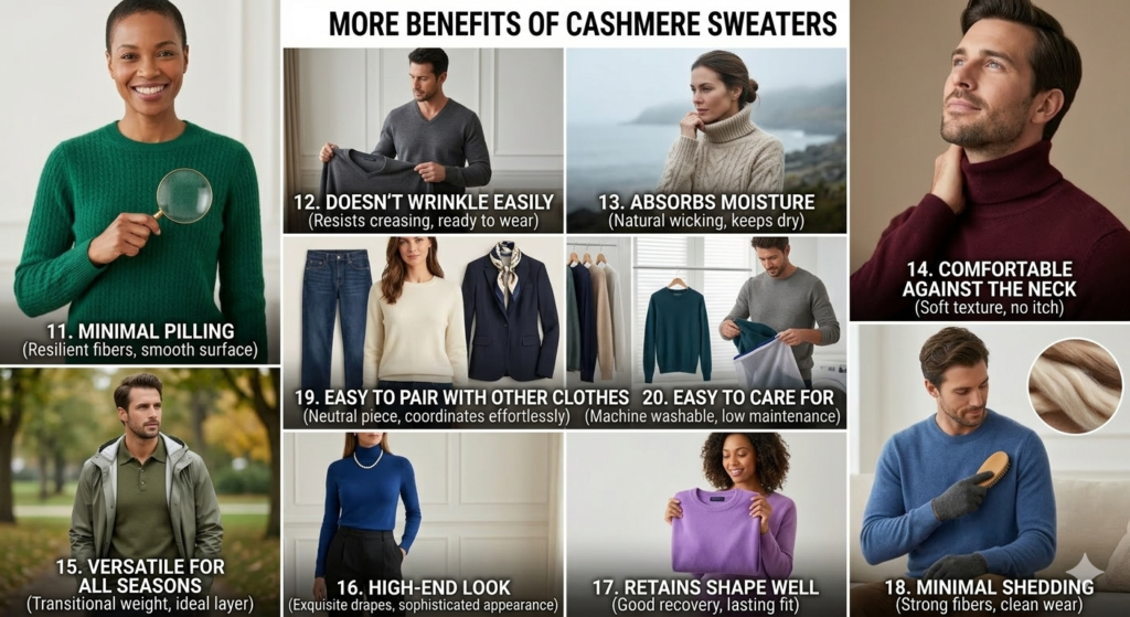 Benefits of Cashmere Sweaters