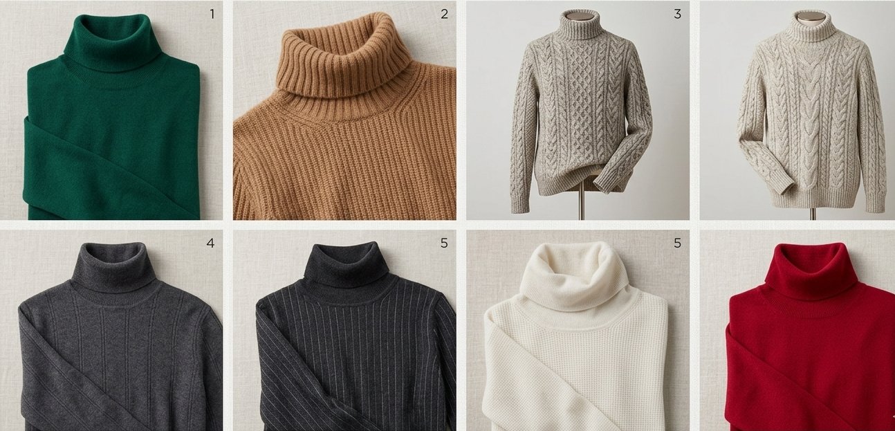Cashmere Turtleneck Sweaters