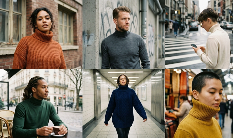 Turtleneck Sweaters for All Genders