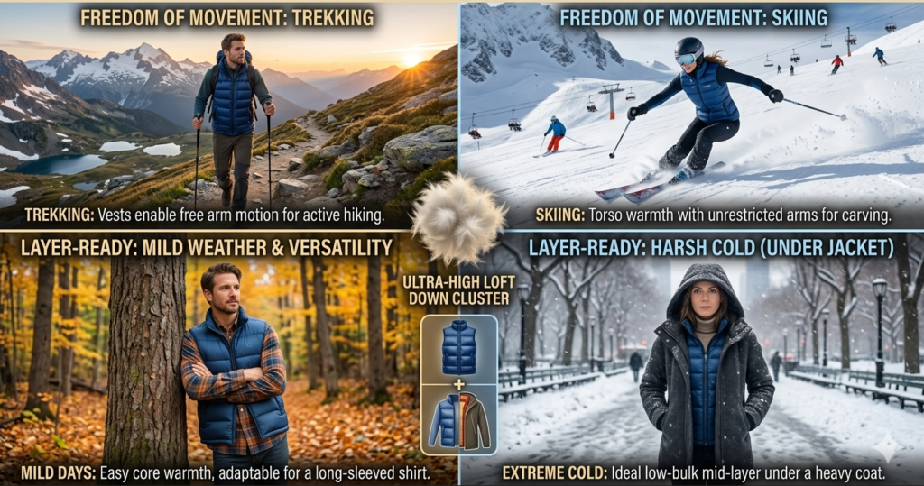 Ideal Situations for Puffer Vests