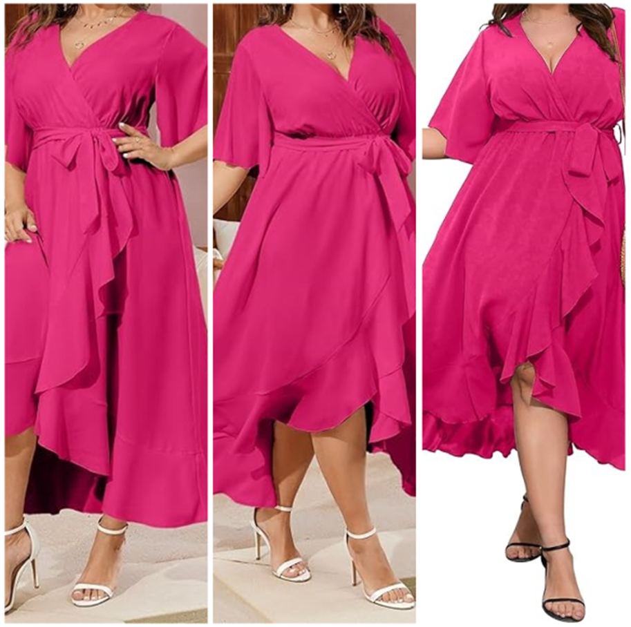 Wrap Maxi Dress Styles for Petite Women