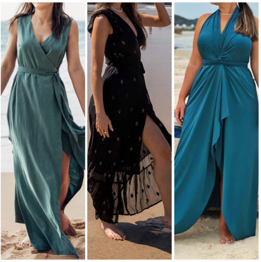 Wrap Maxi Dresses