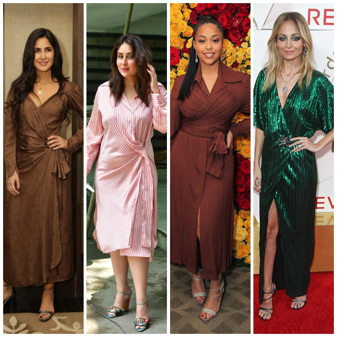 Celebrities Influence for Wrap Maxi Dresses