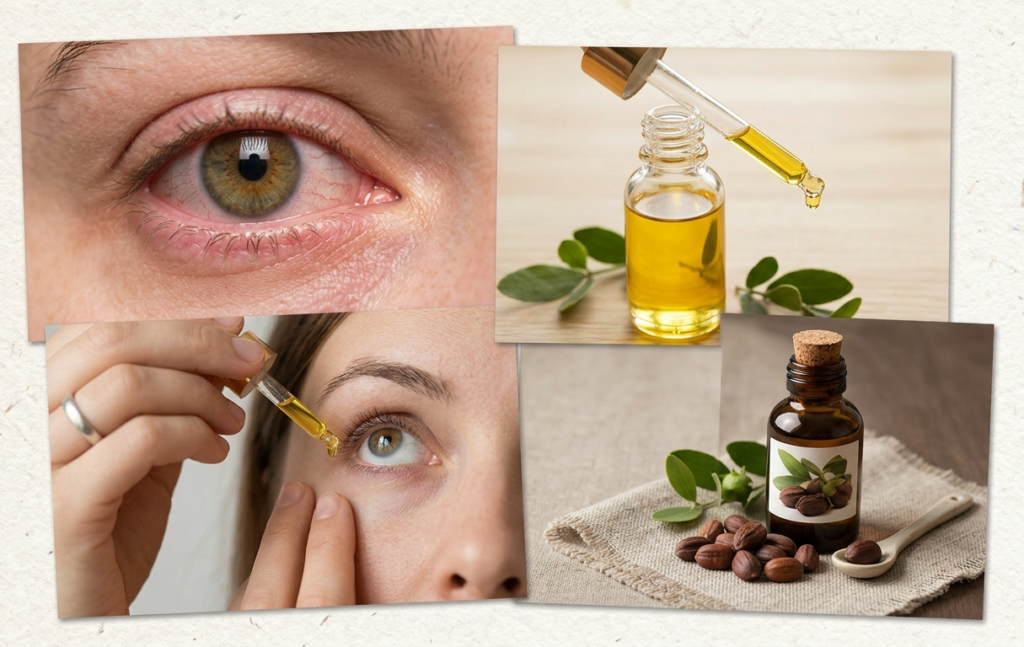 Eye Irritation With Jojoba Oil