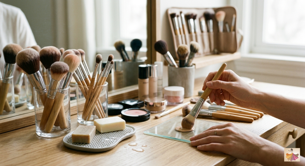 How to Prevent Makeup Brushes Clumping
