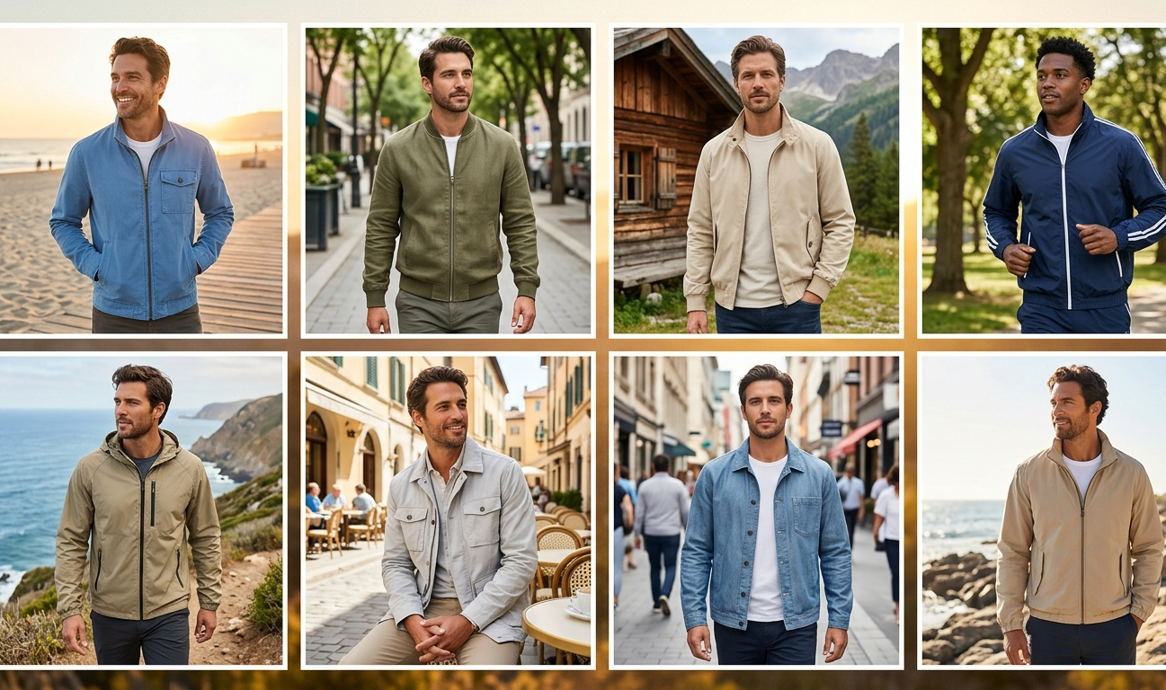 Men's Summer Lightweight Jackets