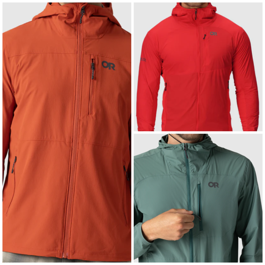 Outdoor Research Softshell Summer Lightweight Jackets