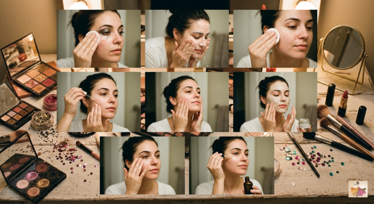 Steps to Follow After Festival Makeup