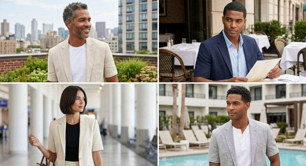 Best Occasions for Short-Sleeve Blazers