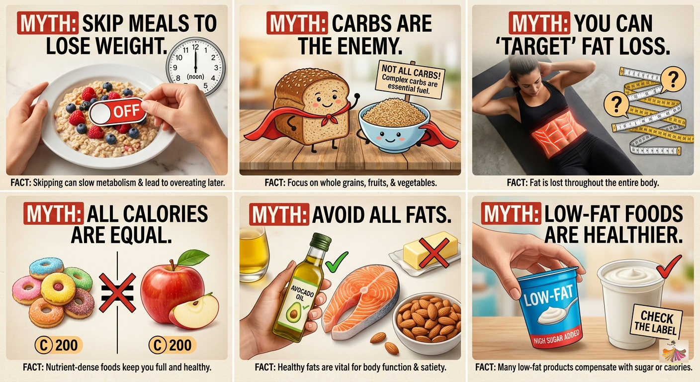 Common Weight Loss Diets Myth