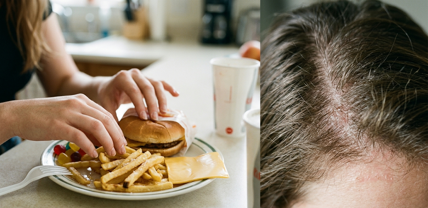 Link Between Processed Foods and Scalp Health