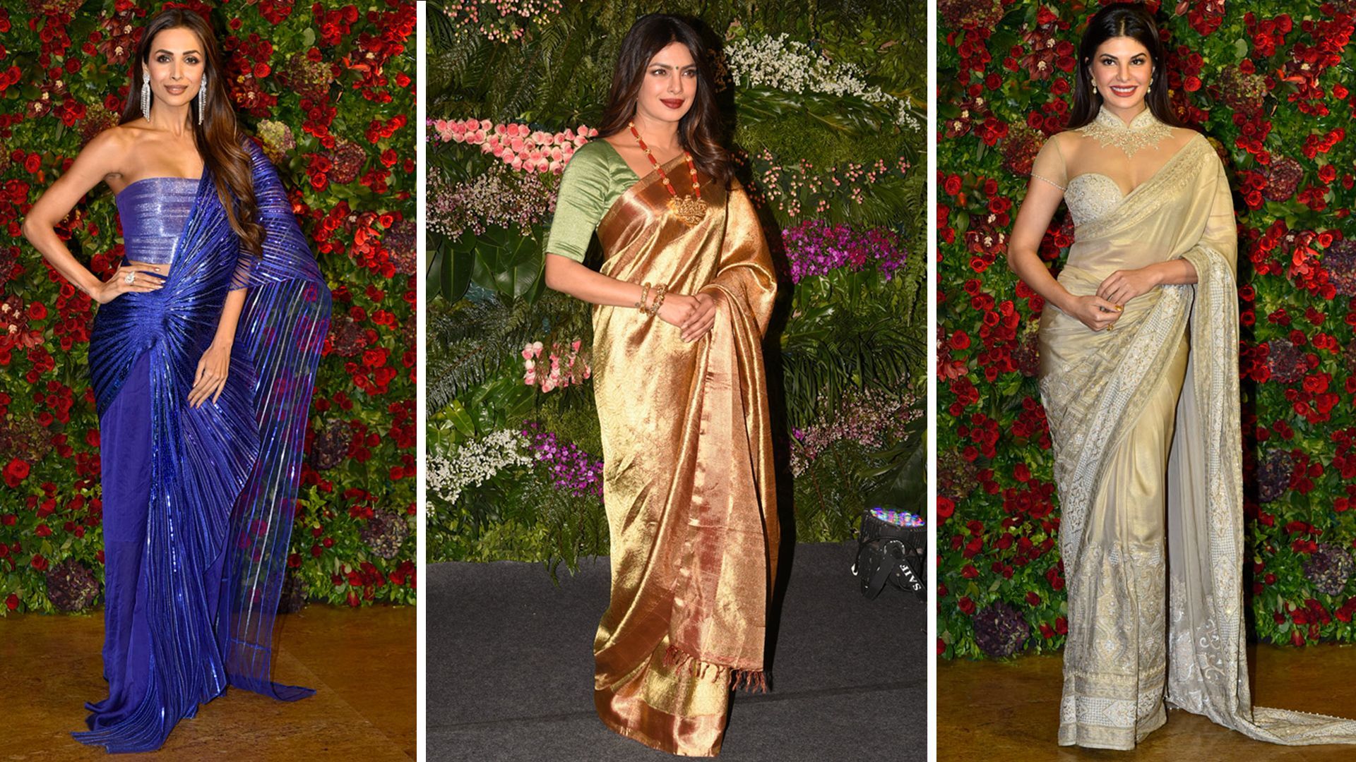 Metallic Sarees in Celebrity Events and Award Shows