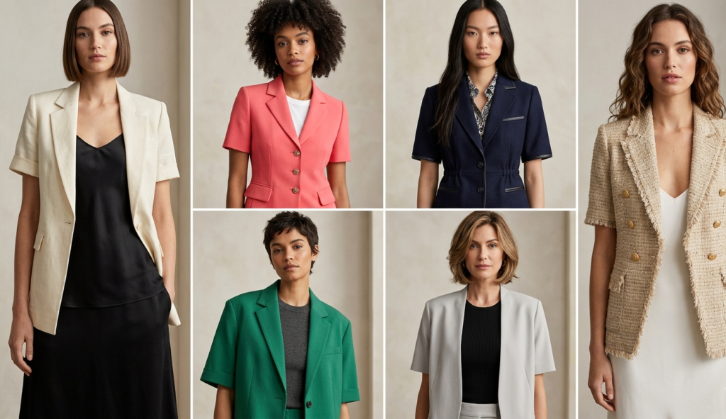 Styling Short Sleeve Blazers