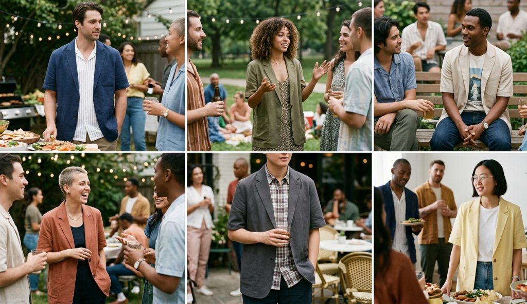 Short-Sleeve Blazers for Casual Gatherings