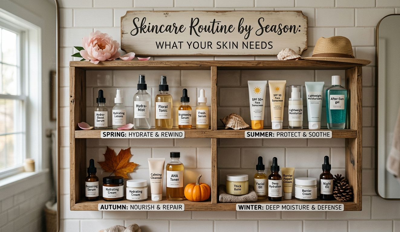 Skincare Routine by Seasons
