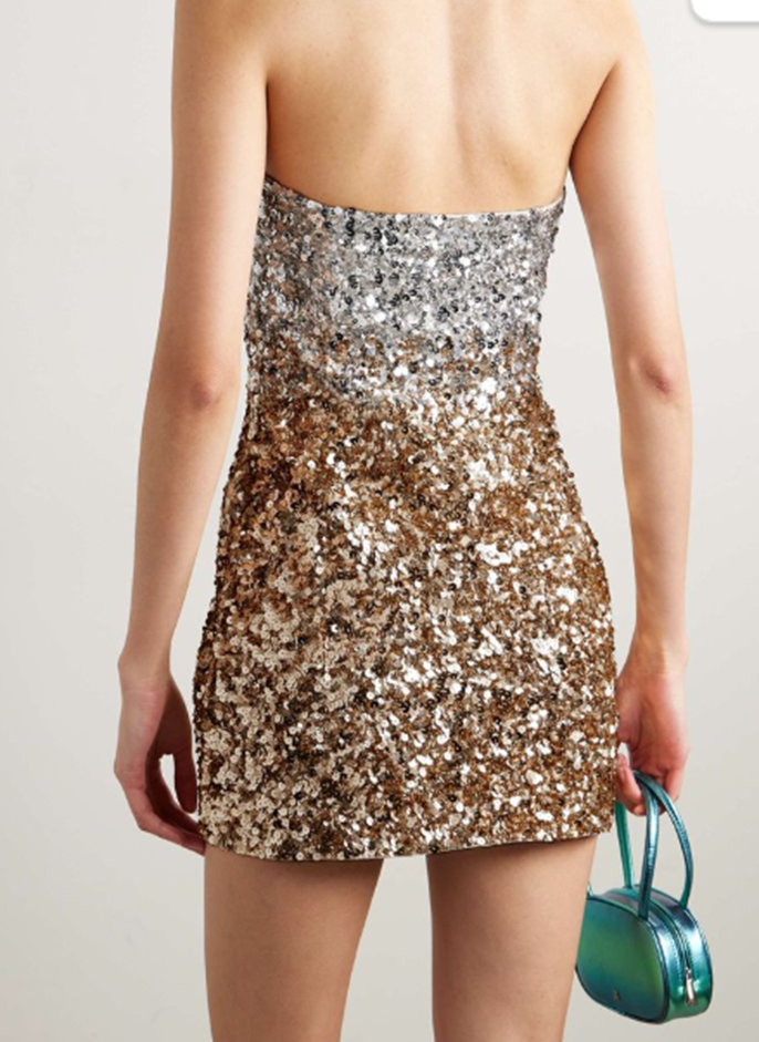 Metallic Mini Dress Styles