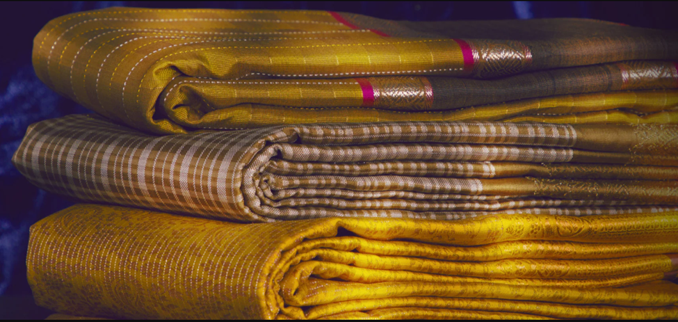 Metallic sarees