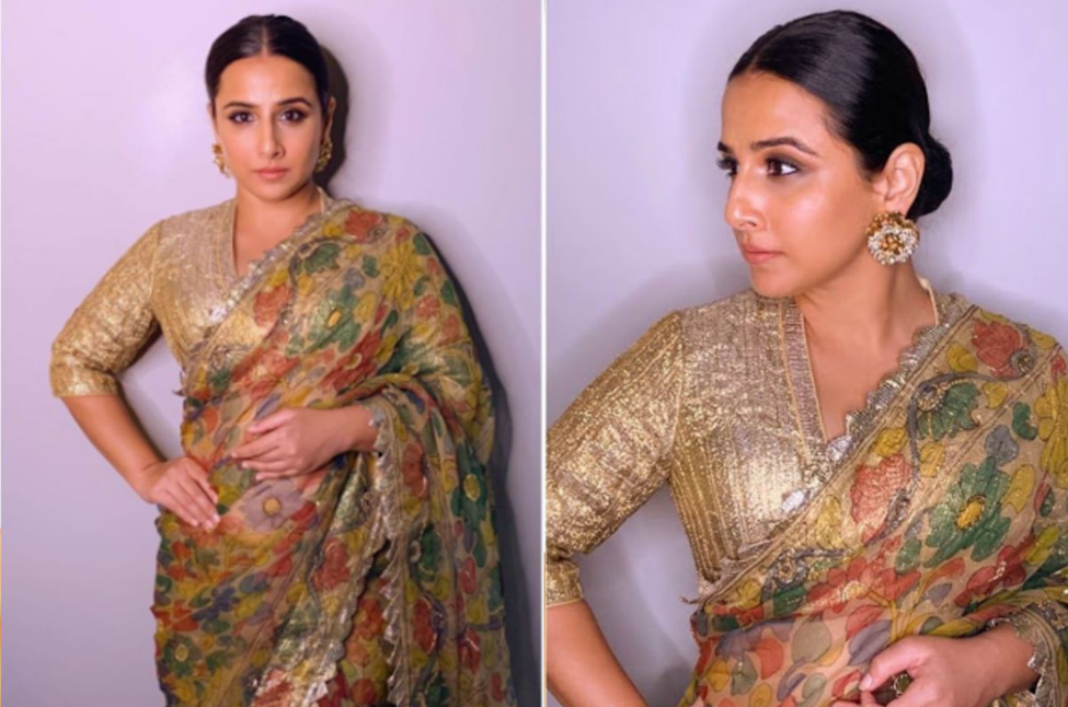 Metallic sarees