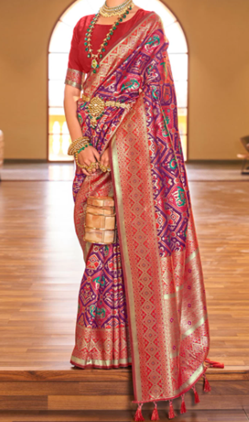 Metallic sarees