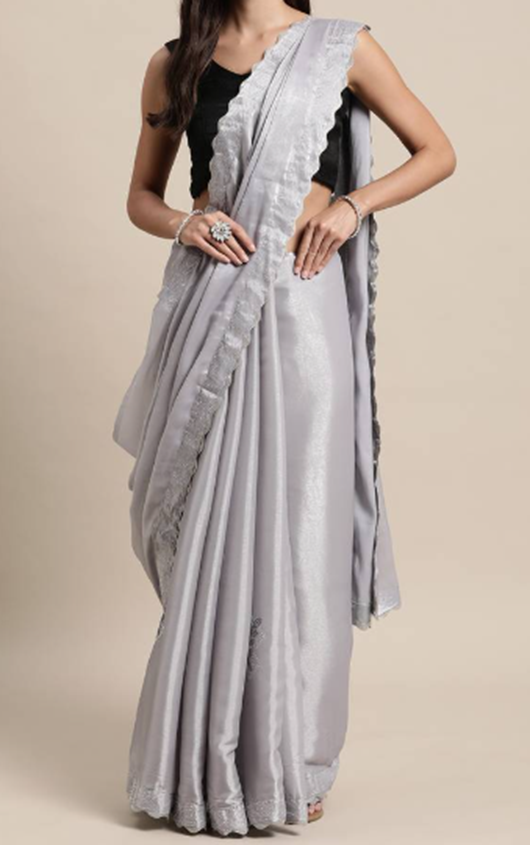 Metallic sarees