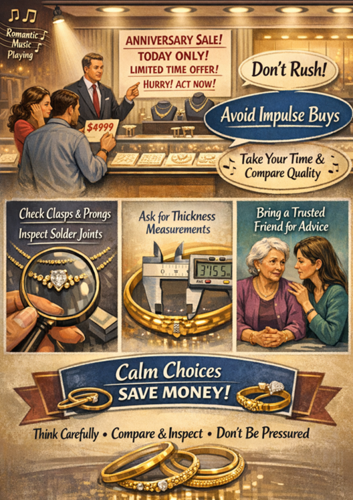 Avoid Emotional Shopping while buying Gold