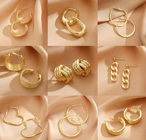 18K Gold Jewelry