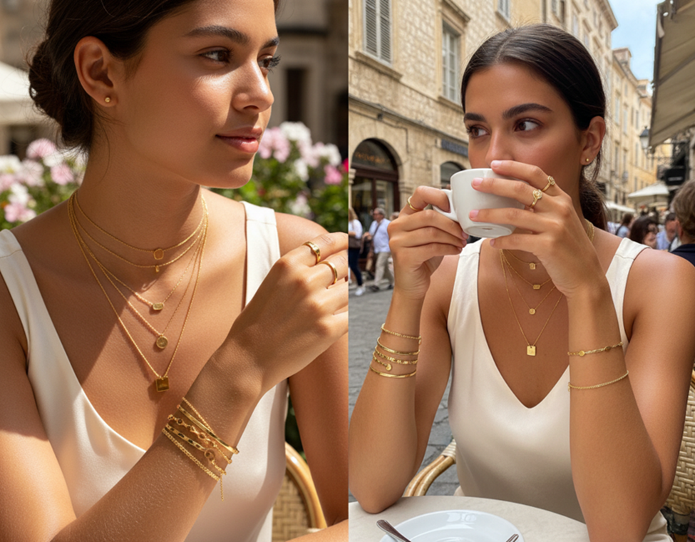 Minimalist Layring Gold Jewelry Trends