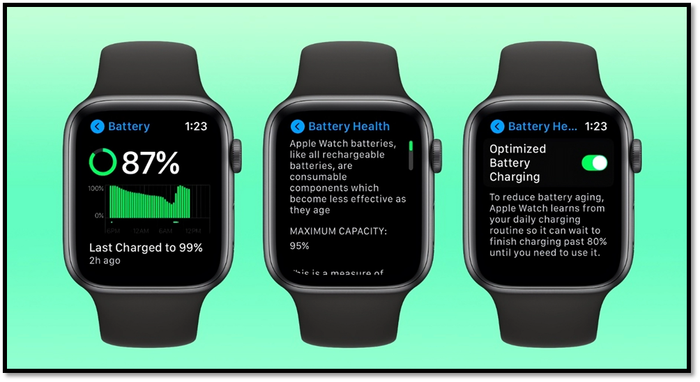 Battery Life Improvements in Apple Watch series 10
