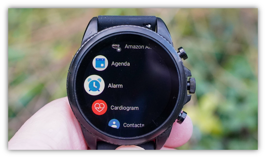 Heavy app usage in fossil smartwatch