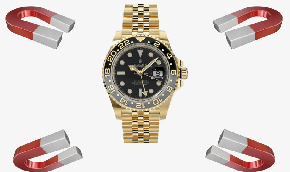 Magnetism Effects in Rolex