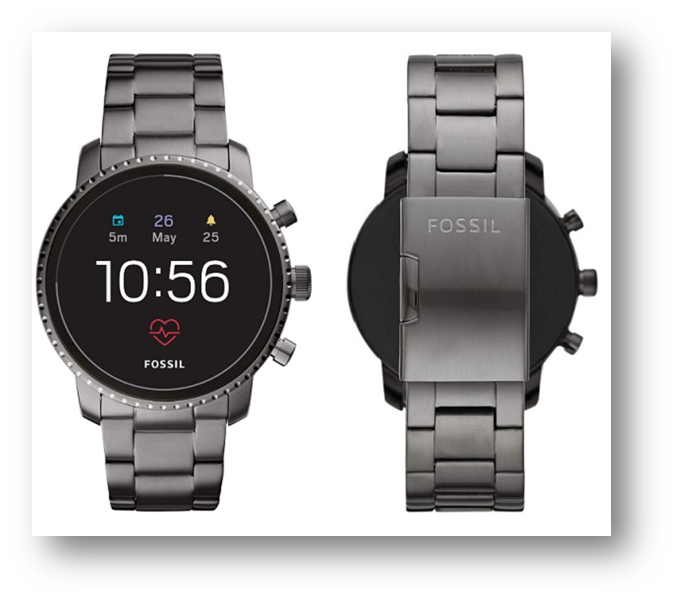 Hardware in fossil smartwatches