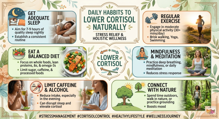 Daily Habits to Lower Cortisol