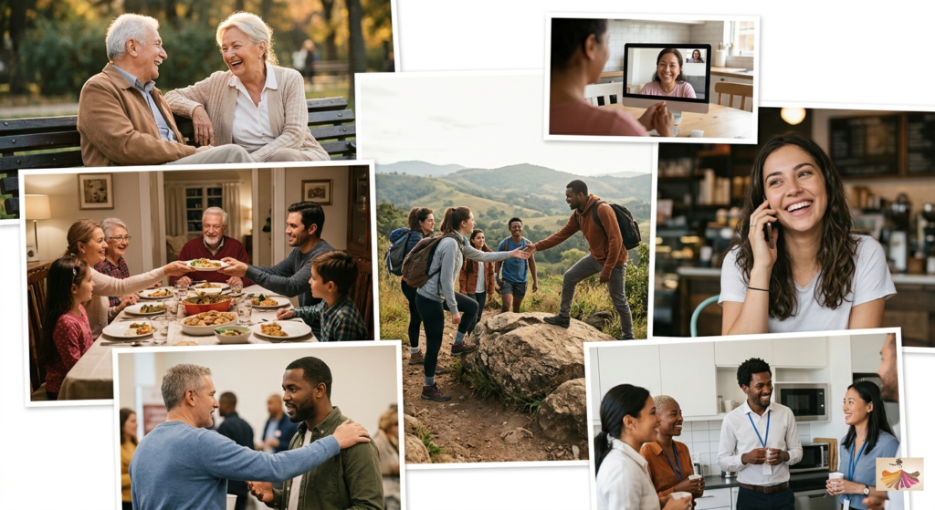 Strengthen Social Connection and Positive Interaction