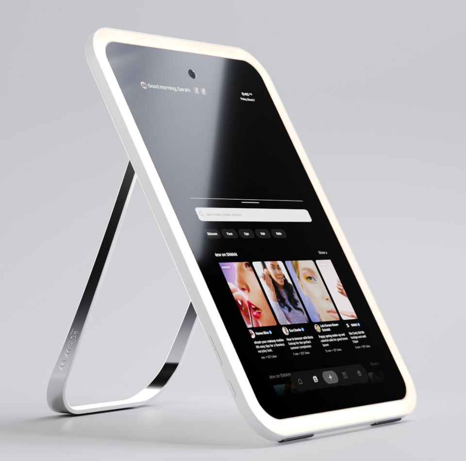 Swan Beauty AI Skin Analyzer Mirror 2026