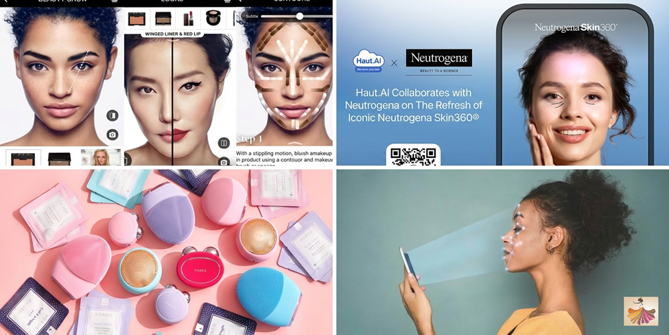 L'Oréal (ModiFace AI acquisition) Vs. Procter & Gamble (skin diagnostics research) Vs. Foreo smart beauty devices Vs.Neutrogena Skin360 ecosystem