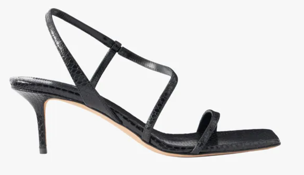 The Strappy Black Sandals