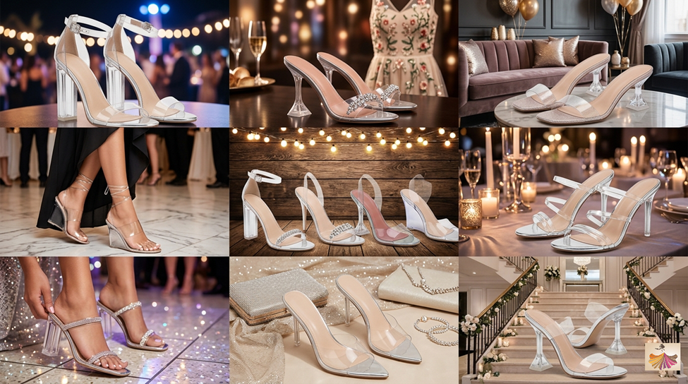 The Transparent Touch Sandals