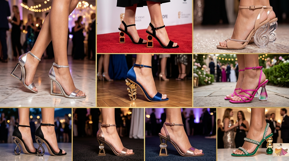 The Sculptural Heel Sandals