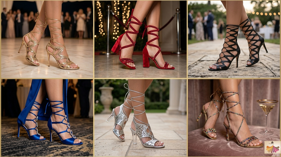 The Lace-Up Statement Sandals