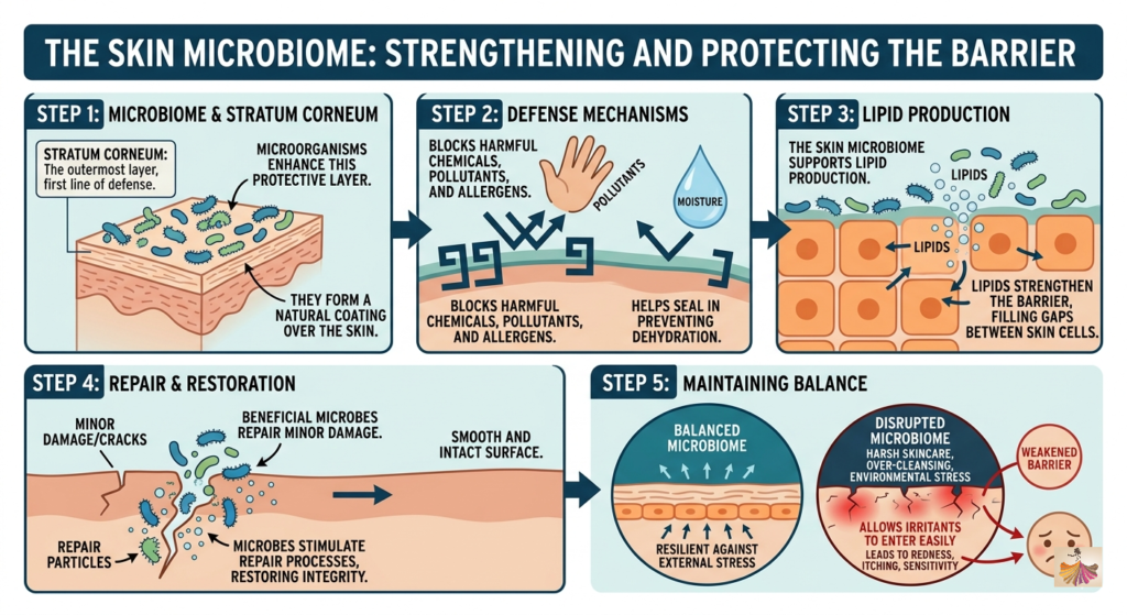 Barrier Protection and Strengthening of the Skin Surface