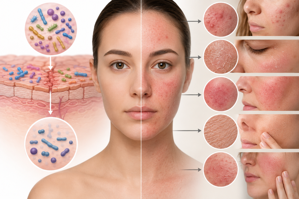 Effects of Microbiome Imbalance