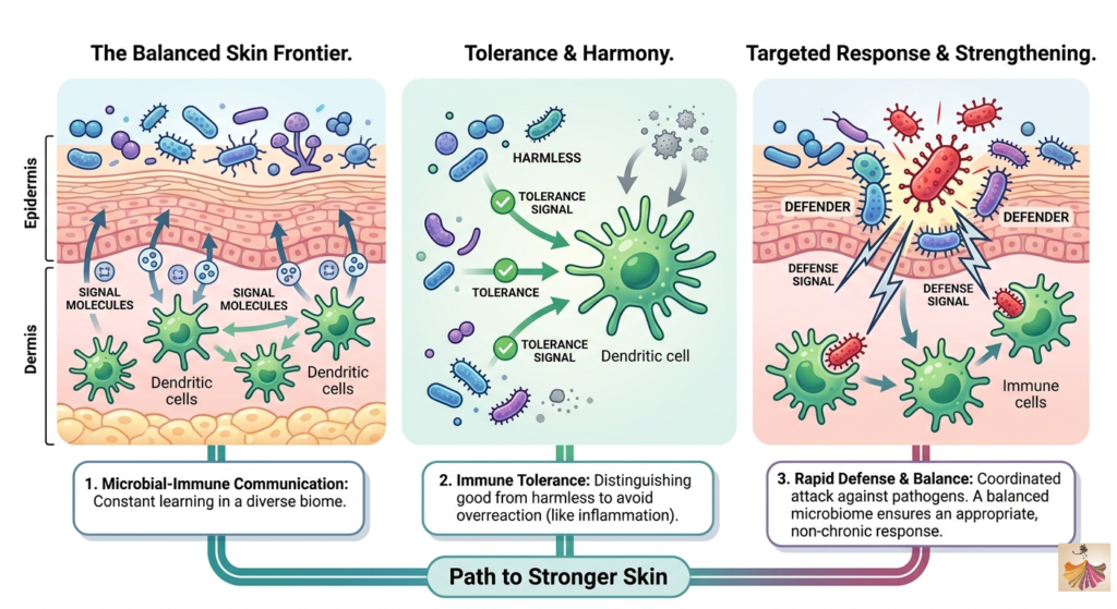 Immune System Regulation and Microbial Communication