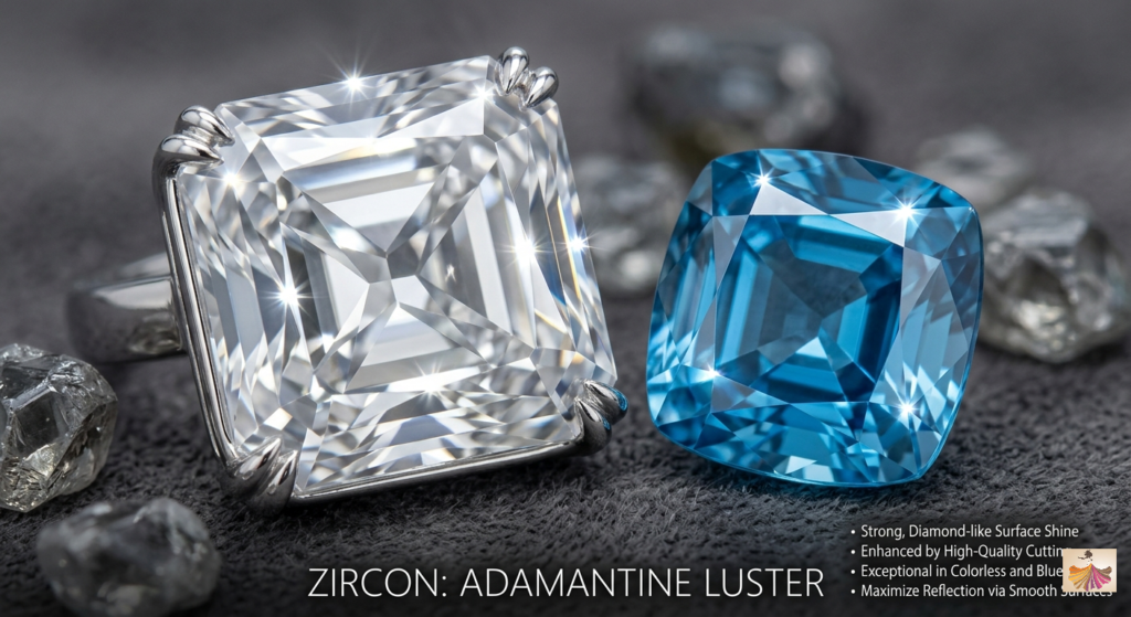 Luster of Zircon Gemstone
