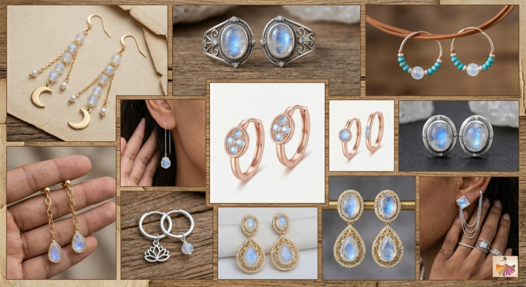 Moonstone Earrings